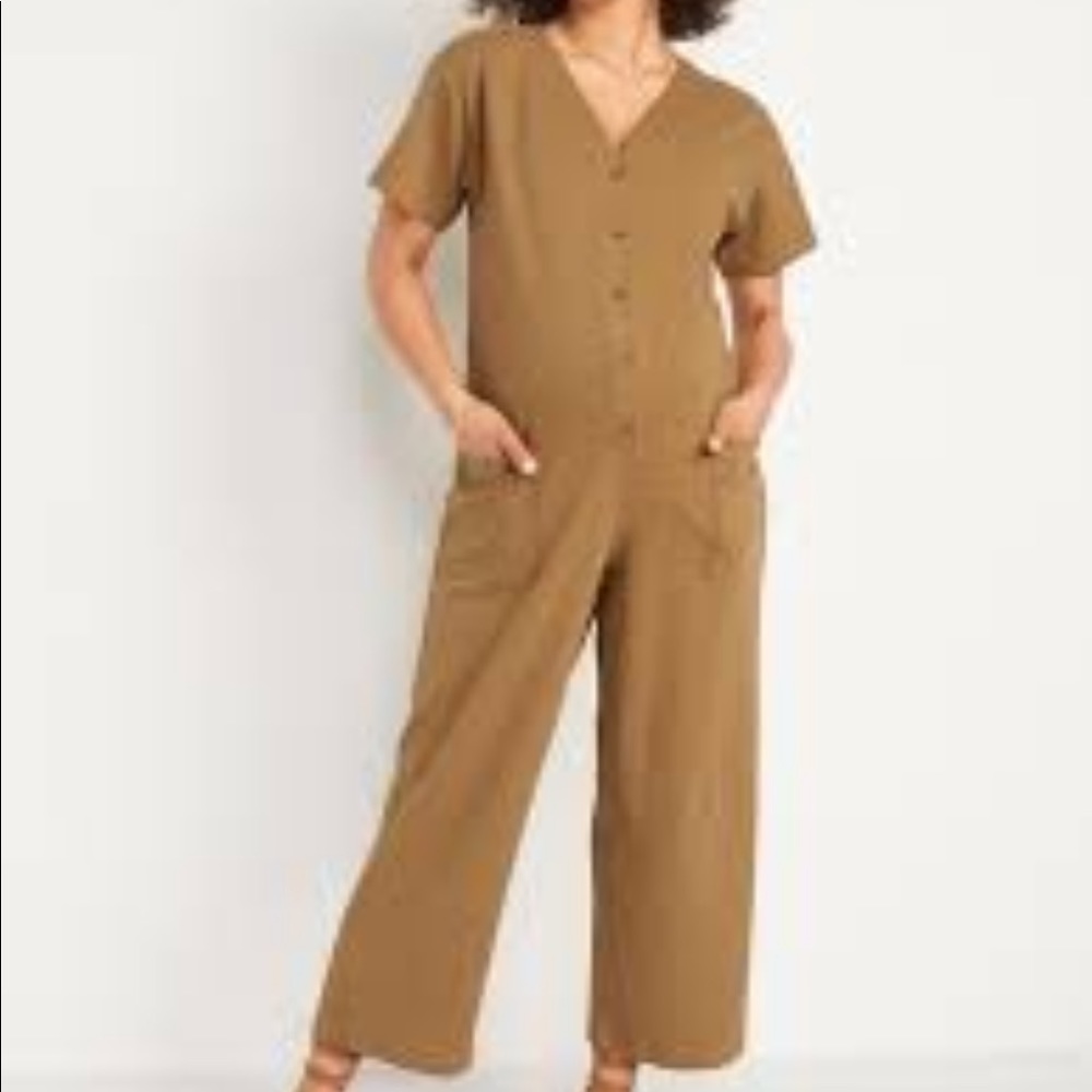 Old Navy Maternity Utility Jumpsuit
